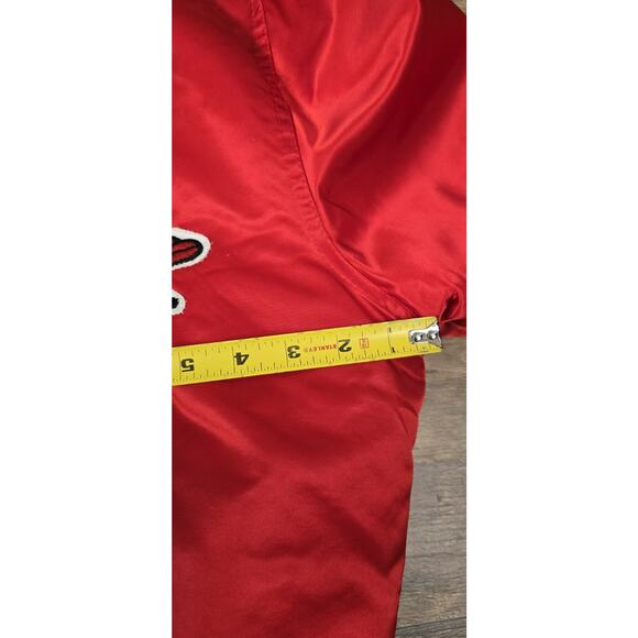 Vintage Starter St. Louis Cardinals Satin Embroidered Logo Jacket XL Pre Owned - Picture 14 of 16